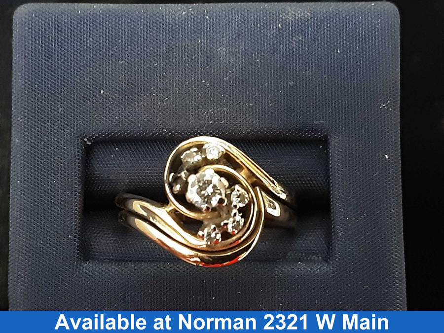 Women's Ring - Yellow Gold 14k (.585) 4.5 grams Size 7
