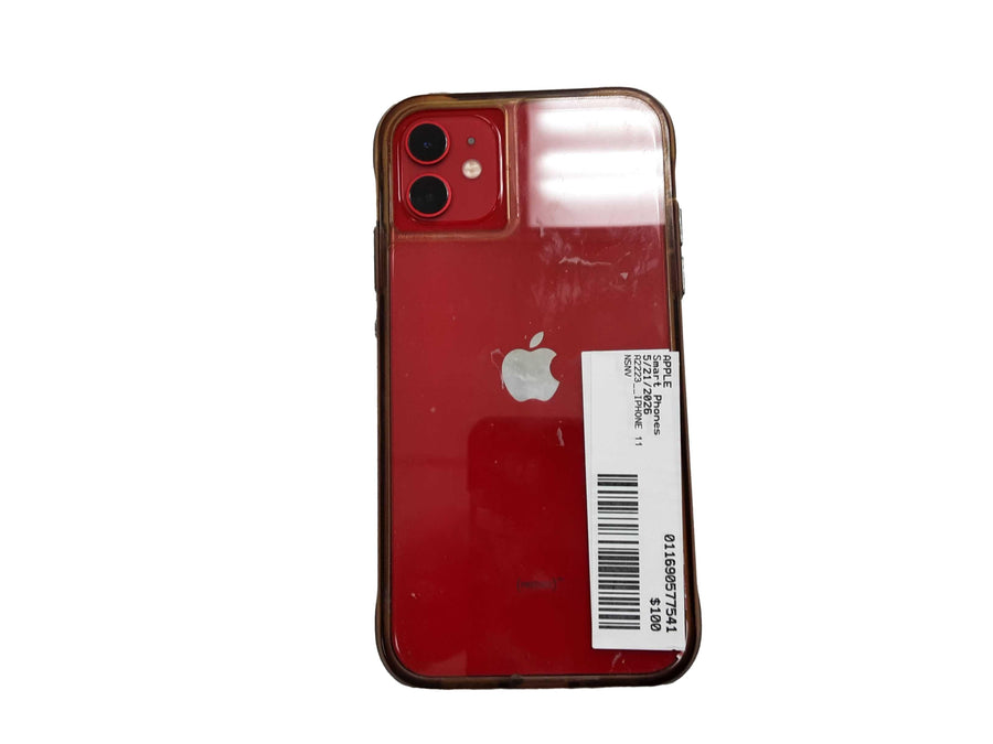 Apple A2223__iphone 11 64 Gb Red Smart Phone