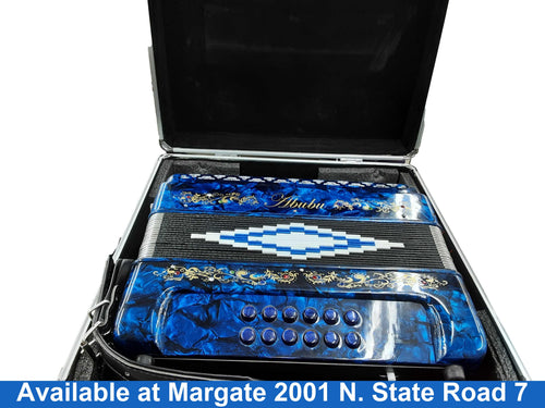 Abubu 3412 Gcf Blue Button Accordion
