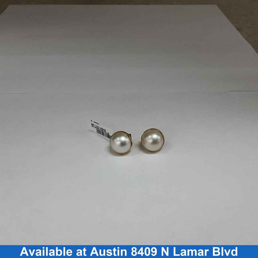 Gold Ball Earrings - Yellow Gold 18k (.750) 6.6 grams