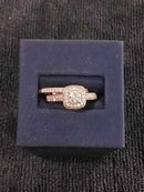 Ring - Engagement Set - Rose Gold 10k (.417) 4.2 grams Size 7