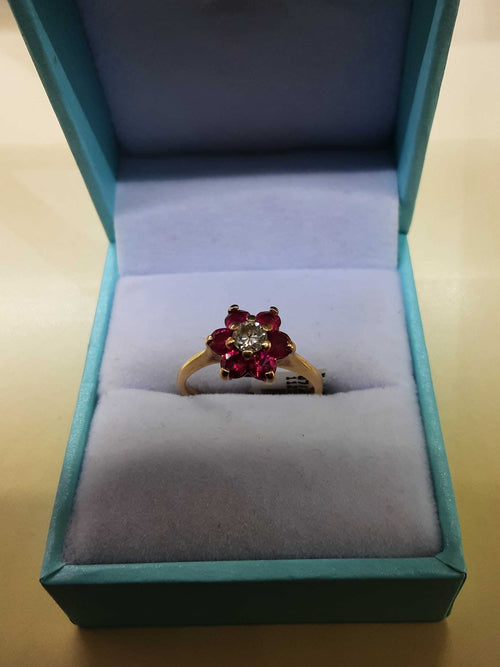 Women's Ring - Yellow Gold 10k (.417) 1.7 grams Size 7