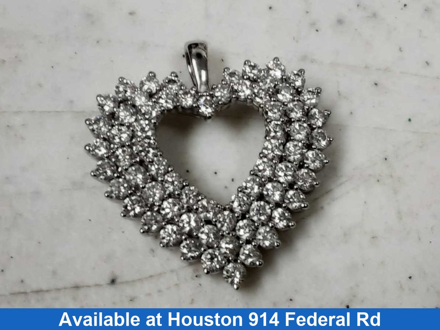 Symbol Pendant - White Gold 14k (.585) 4.3 grams