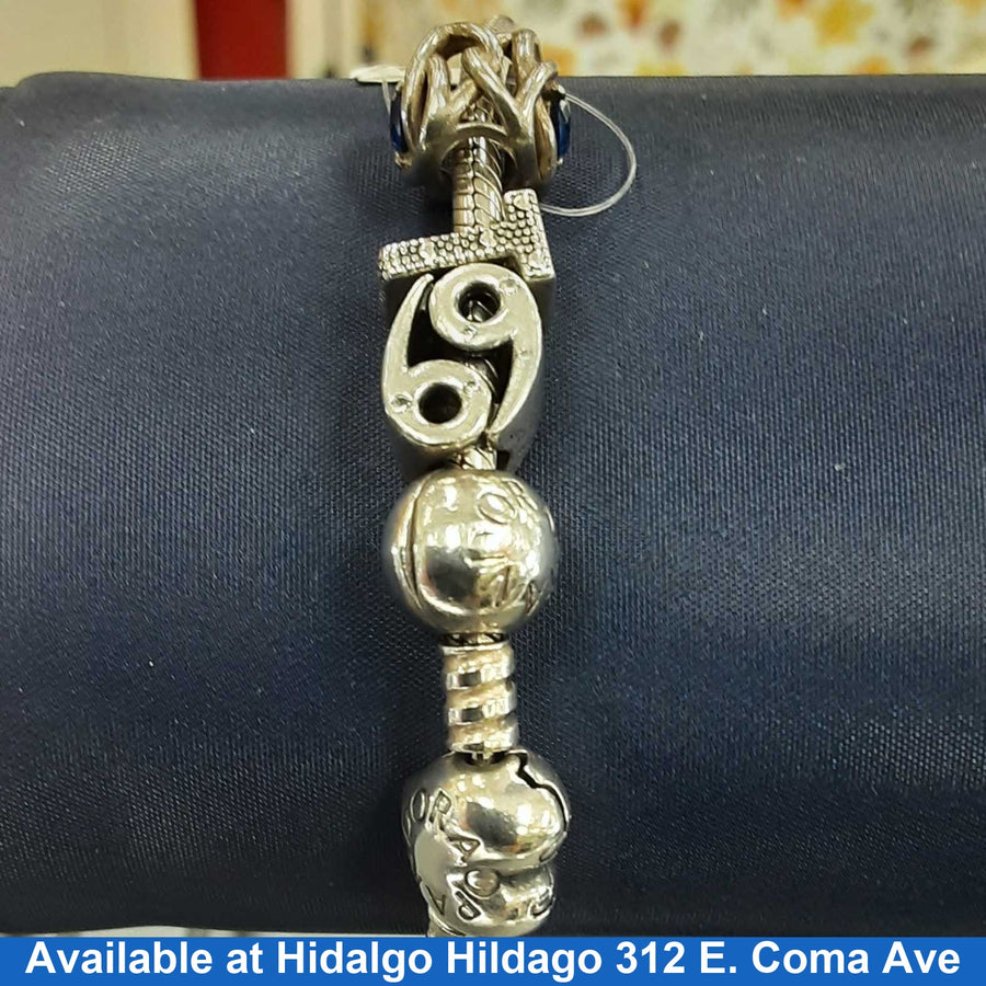 Serpentine Bracelet - Silver 24.7 grams 6 inch