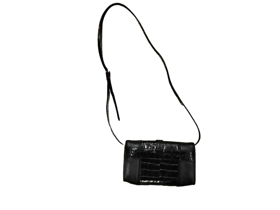 Brighton Leather Cross Body Black Purse / Handbag