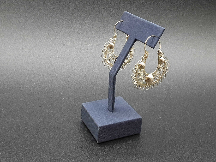 Bangle Earrings - Yellow Gold 10k (.417) 6.2 grams
