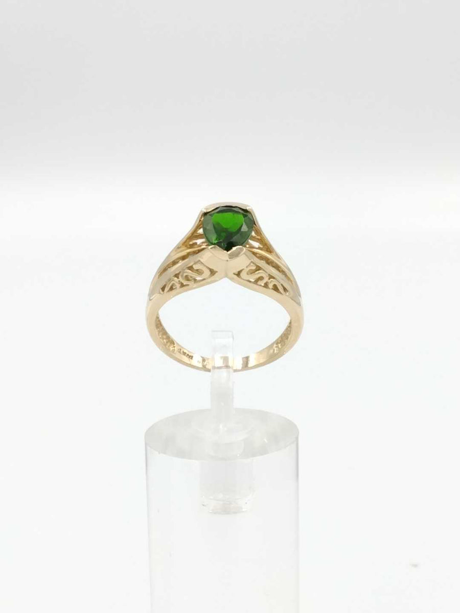 Women's Ring - Yellow Gold 14k (.585) 4.3 grams Size 7