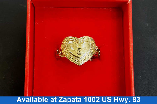 Women's Ring - Yellow Gold 10k (.417) 2.1 grams Size 20