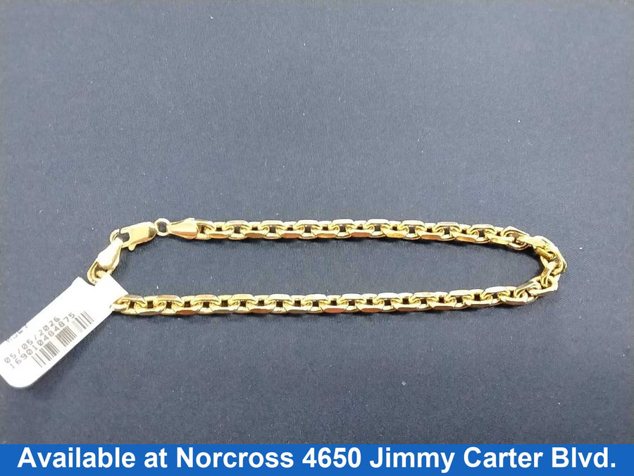 Cable Bracelet - Yellow Gold 14k (.585) 12.4 grams 8 inch