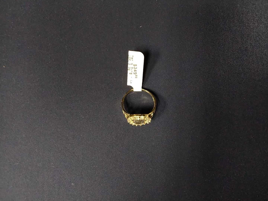 Men's Ring - Yellow Gold 10k (.417) 3.3 grams Size 10.5