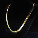Herringbone Chain - Yellow Gold 14k (.585) 11 grams 18 inch