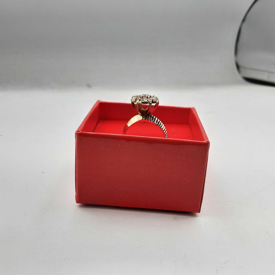 Women's Ring - Yellow Gold 10k (.417) 4.3 grams Size 20