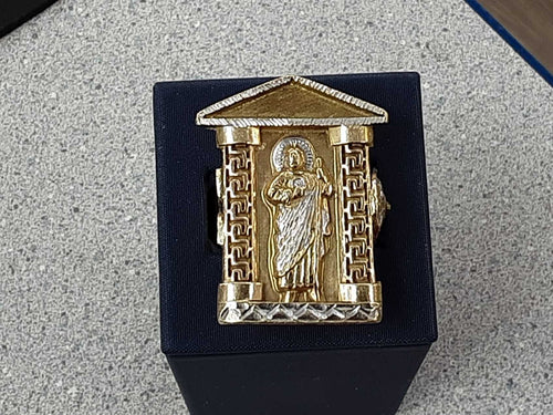 Men's Ring - Yellow Gold 10k (.417) 17.3 grams Size 6