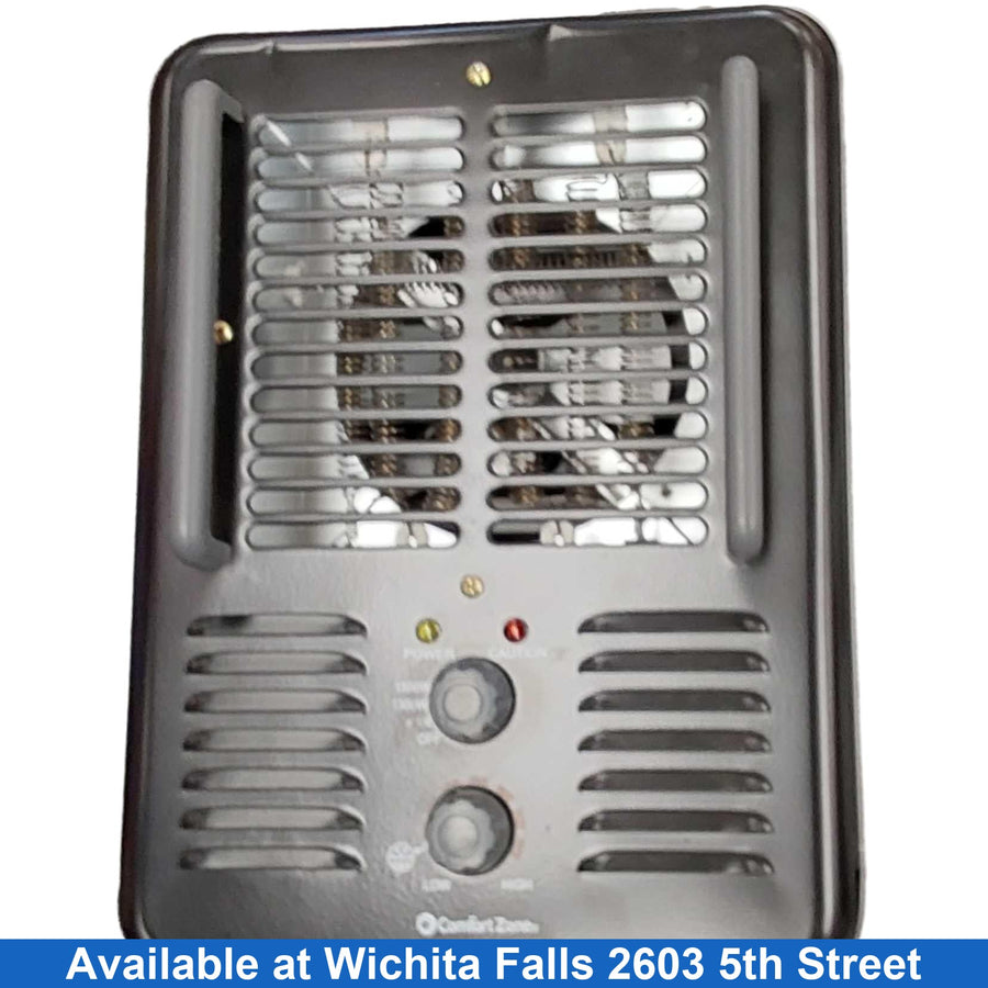 Comfort Zone Cz798bk Gray Space / Room Heater