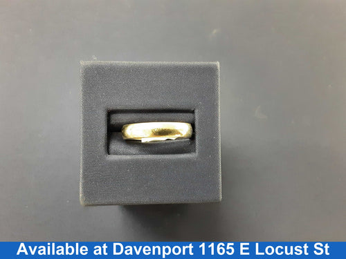 Ring - Wedding Band - White Gold 10k (.417) 3.5 grams Size 7