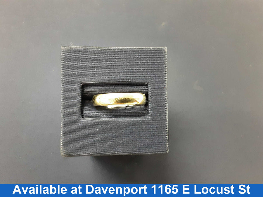 Ring - Wedding Band - White Gold 10k (.417) 3.5 grams Size 7