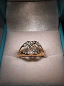 Women's Ring - Yellow Gold 14k (.585) 2.1 grams Size 5.5