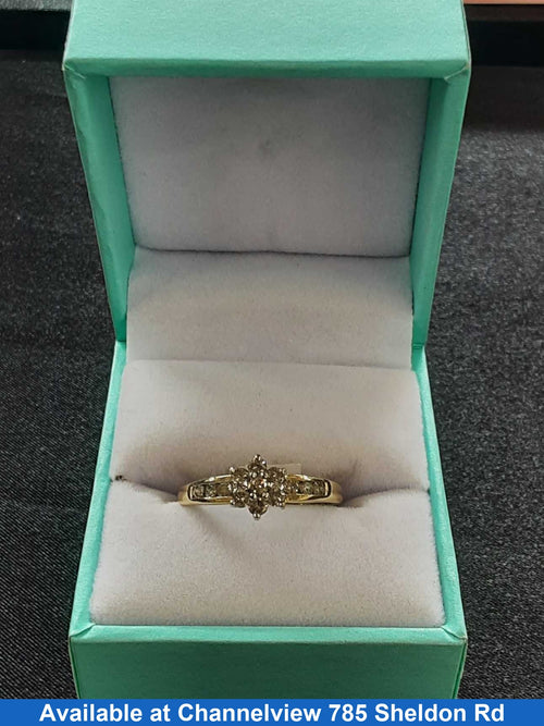 Women's Ring - Yellow Gold 14k (.585) 1.9 grams Size 9