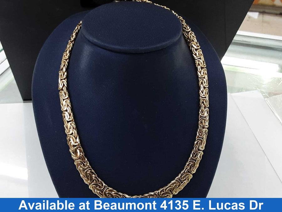 Turkish Chain - Yellow Gold 14k (.585) 19.6 grams 18 inch