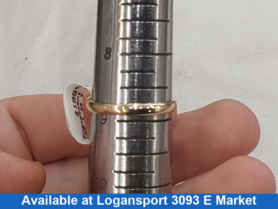 Ring - Engagement Set - Yellow Gold 10k (.417) 1.8 Grams Size 9