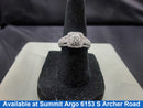 Ring - Engagement Set - White Gold 14k (.585) 3.6 grams Size 5.5