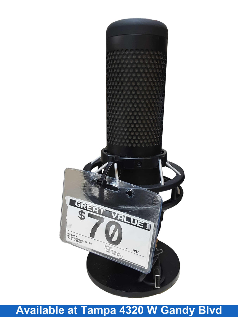 Hyperx Qdc001 Black Corded Microphone