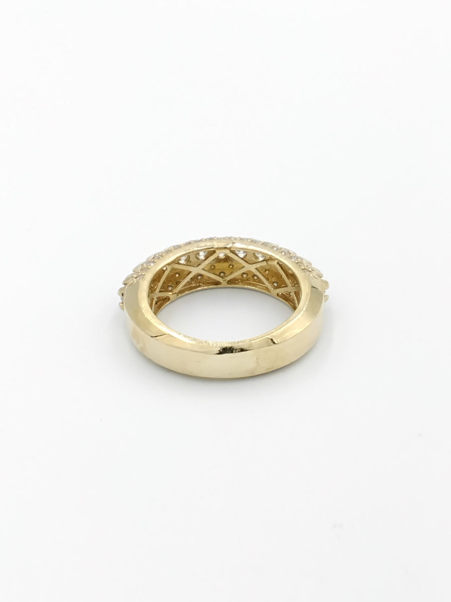 Men's Ring - Yellow Gold 10k (.417) 8.2 grams Size 8.5