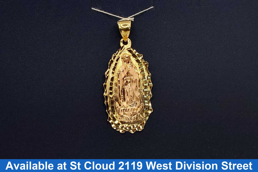 Religious Pendant - Yellow Gold 14k (.585) 9.9 grams