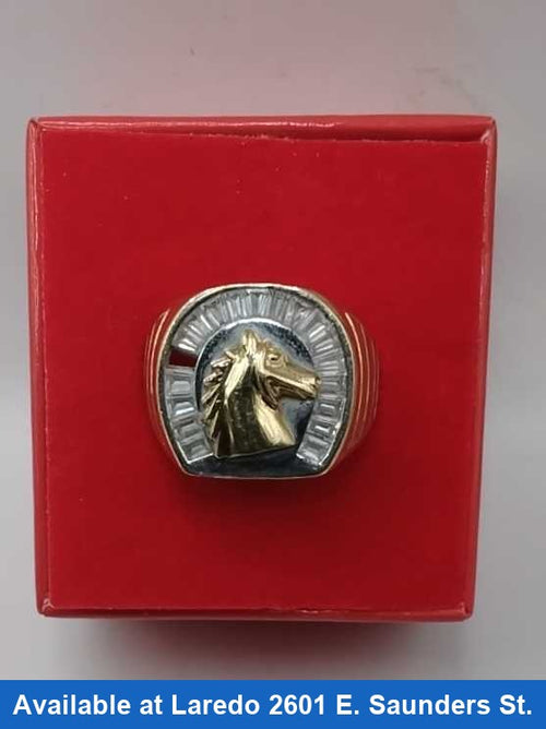 Men's Ring - Yellow Gold 10k (.417) 7.9 grams Size 10