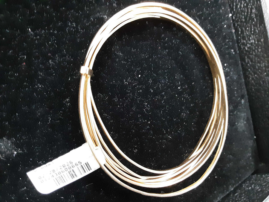 Bangle Bracelet - Yellow Gold 10k (.417) 35.4 grams 7 inch