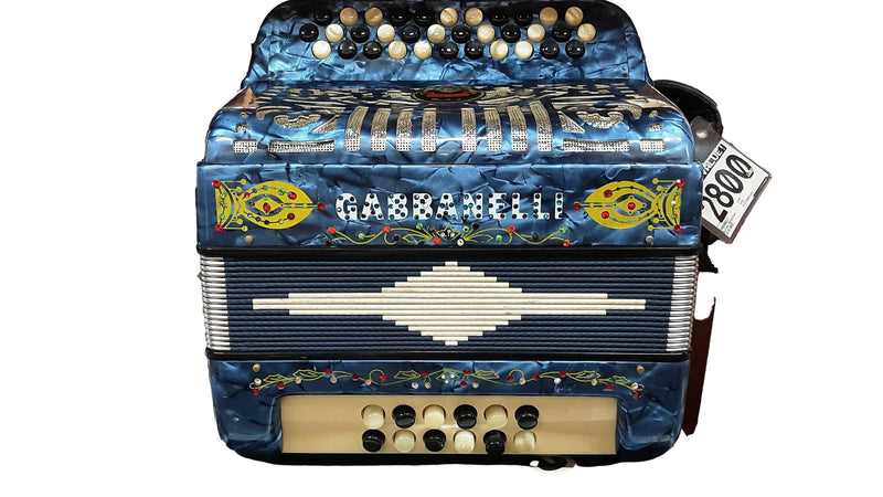 Gabbanelli Blue Button Accordion