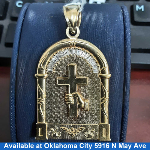 Religious Pendant - Yellow Gold 10k (.417) 7.9 grams