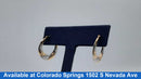 Bangle Earrings - Yellow Gold 14k (.585) 1.3 grams