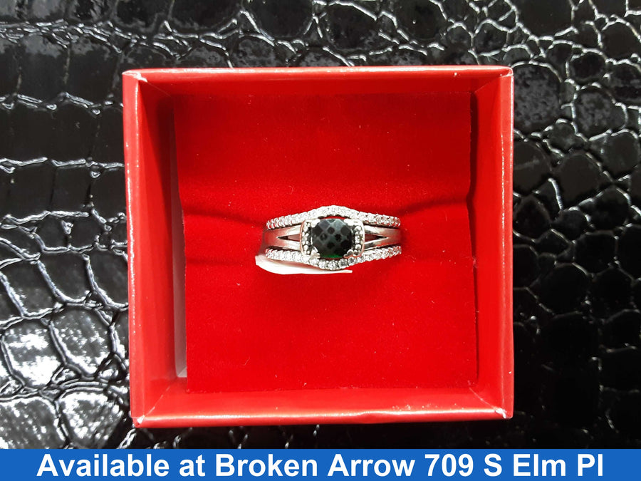 Ring - Engagement Set - Yellow Gold 14k (.585) 4.9 grams Size 20