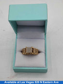 Ring - Engagement Set - Yellow Gold 14k (.585) 5.2 grams Size 9