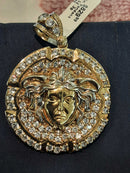 Coin Pendant Yellow Gold 10k (.417) 12.3 grams