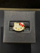 Women's Ring - Yellow Gold 10k (.417) 1.8 grams Size 7.5