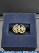 Women's Ring - Yellow Gold 14k (.585) 1.8 grams Size 7