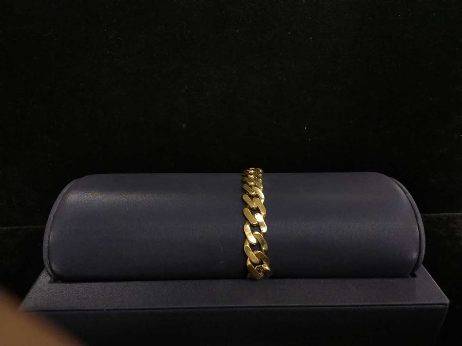 Cuban Link Bracelet - Yellow Gold 14k (.585) 14.2 grams 6 inch