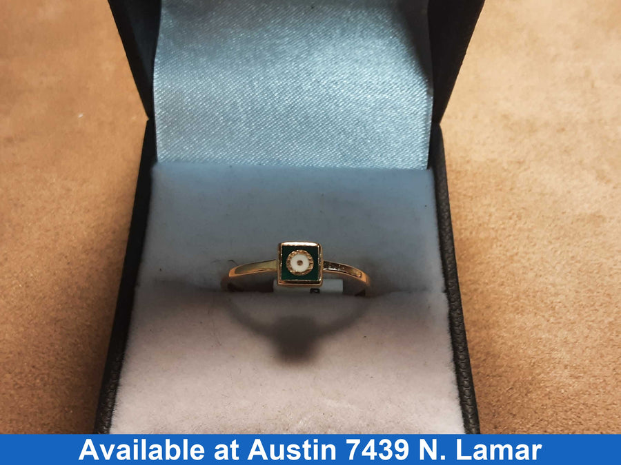 Women's Ring - Yellow Gold 14k (.585) 1 grams Size 20