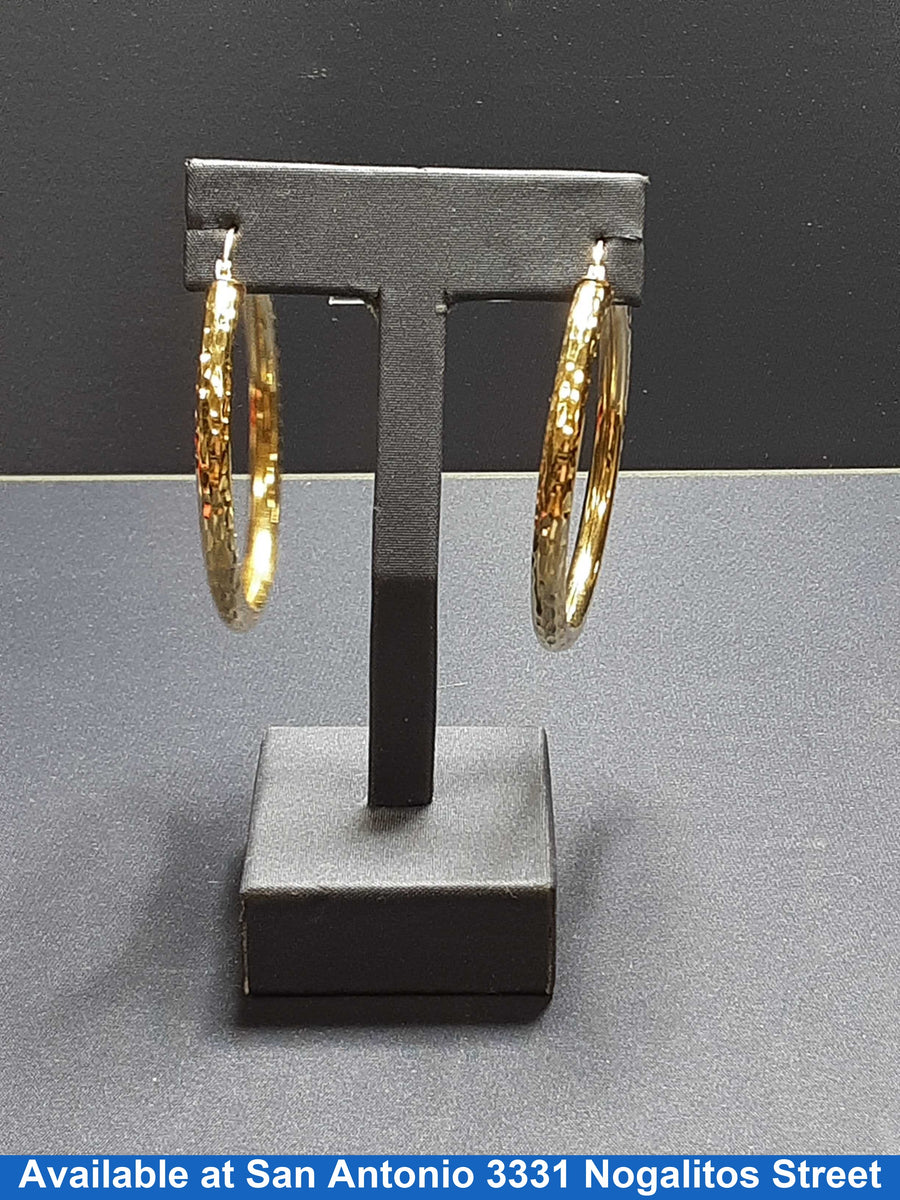 Bangle Earring - Yellow Gold 14k (.585) 6.7 grams