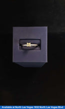 Women's Ring - Solitaire - White Gold 14k (.585) 2.4 grams Size 6.5