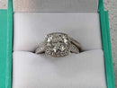 Ring - Engagement Set - Yellow Gold 18k (.750) 7.5 grams Size 20