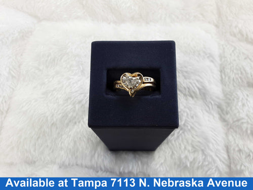 Women's Ring - Yellow Gold 14k (.585) 6.3 grams Size 7