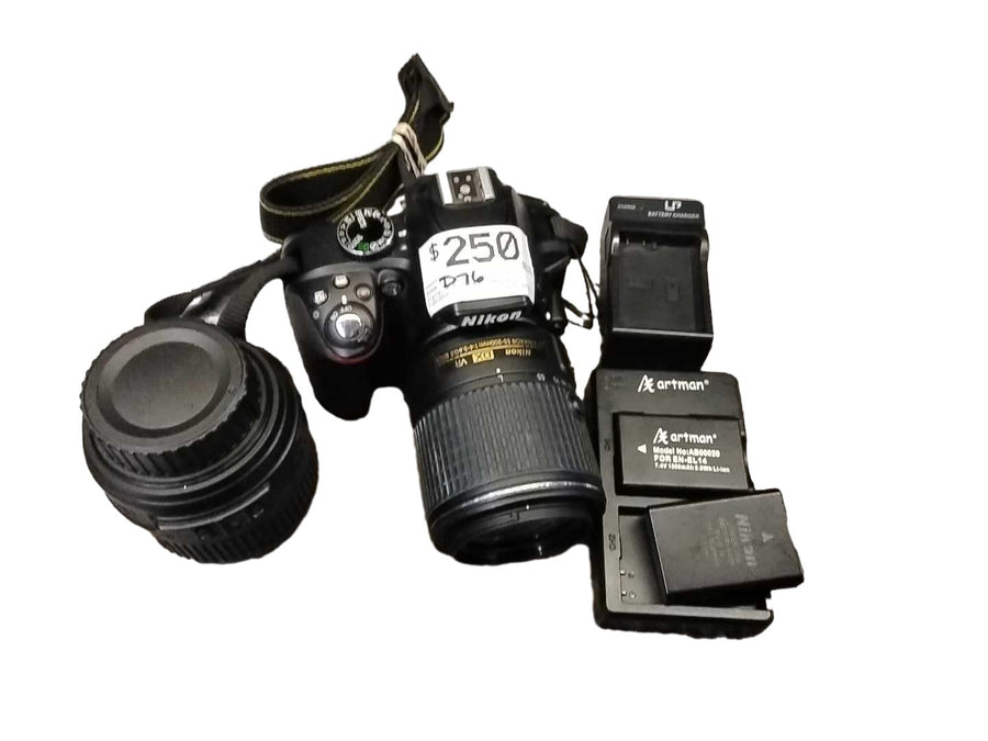 Nikon D3300 Black Digital SLR Camera