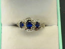 Women's Ring - White Gold 10k (.417) 1.7 grams Size 7.5