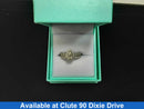 Ring - Engagement Set - White Gold 14k (.585) 6.1 grams Size 6