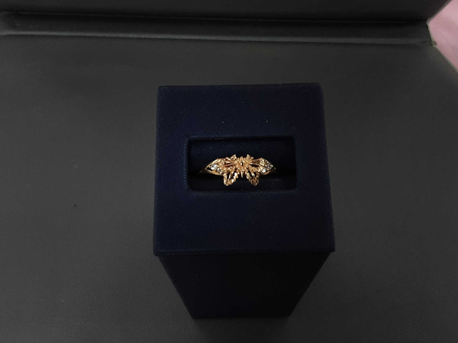 Women's Ring - Yellow Gold 10k (.417) 1.6 grams Size 10