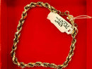 Rope Bracelet - Yellow Gold 14k (.585) 5.8 grams 9 inch
