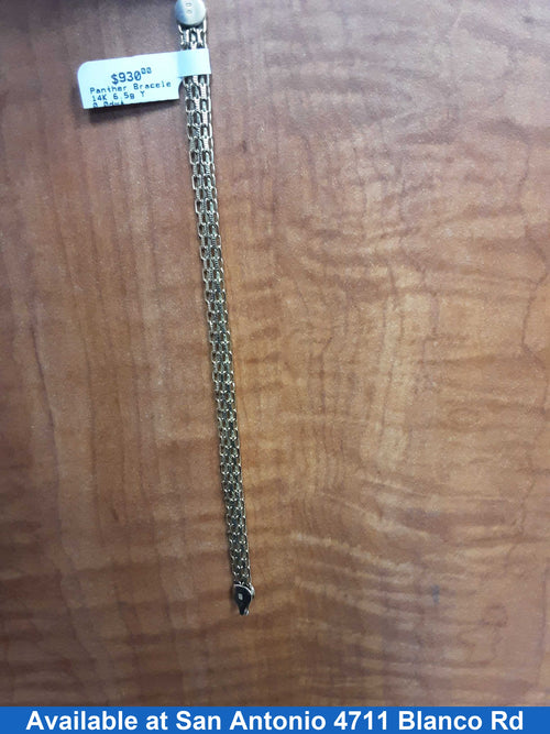 Bracelet - Yellow Gold 14k (.585) 6.5 grams 8 inch